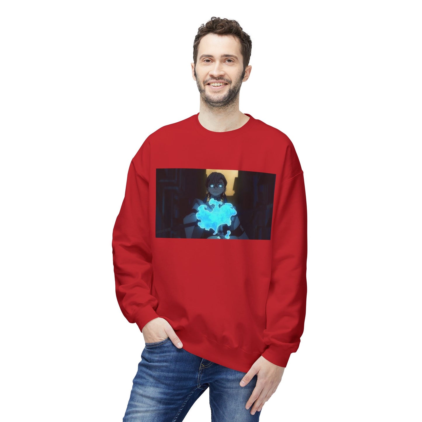 Gachiakuta Anime Zanka Nijiku Red Sweatshirt