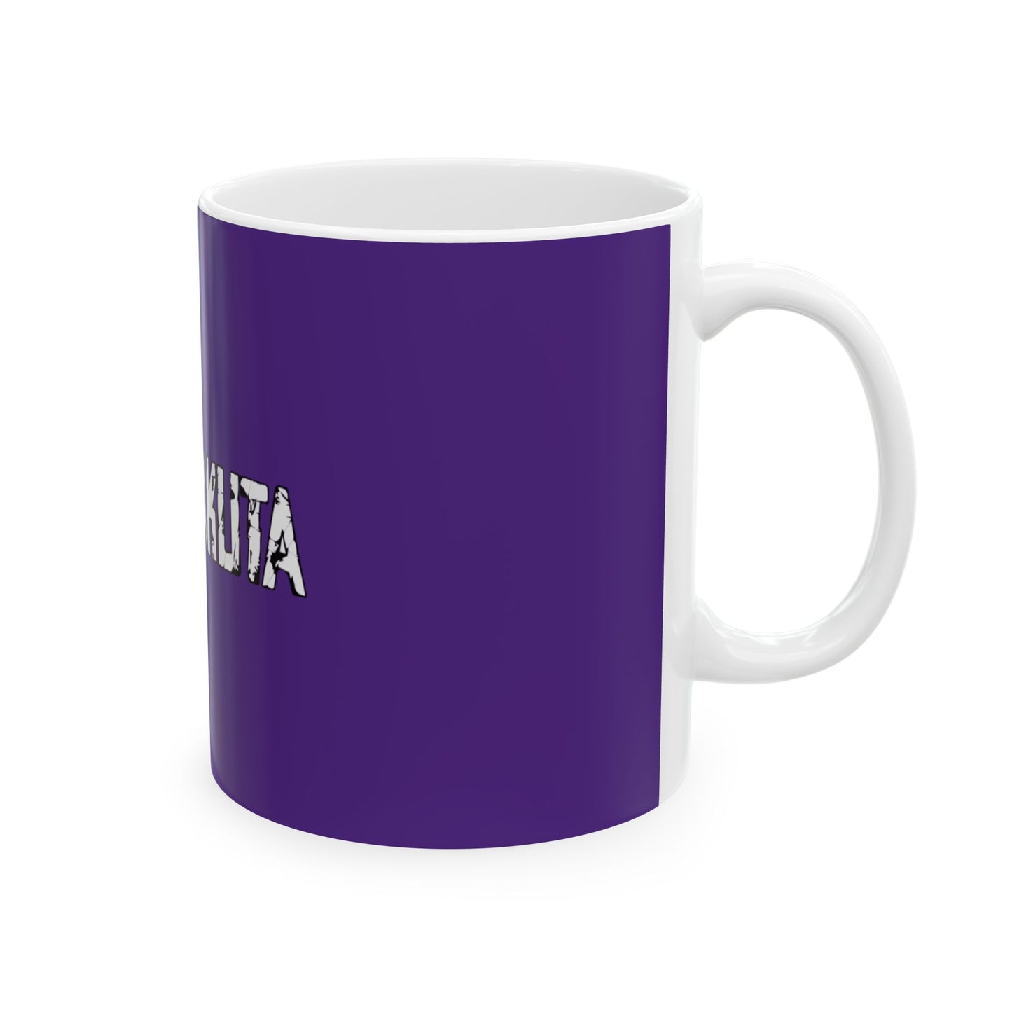 Gachiakuta Anime Logo Purple Mug