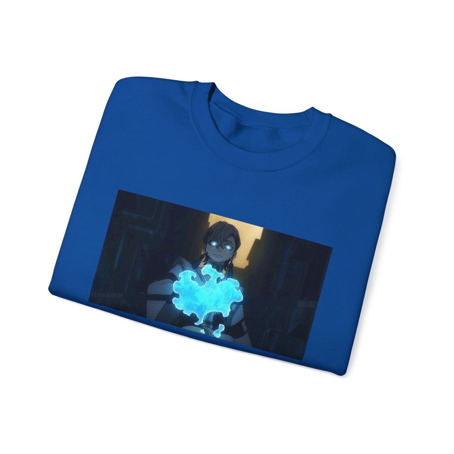 Gachiakuta Anime Zanka Nijiku Blue Sweatshirt