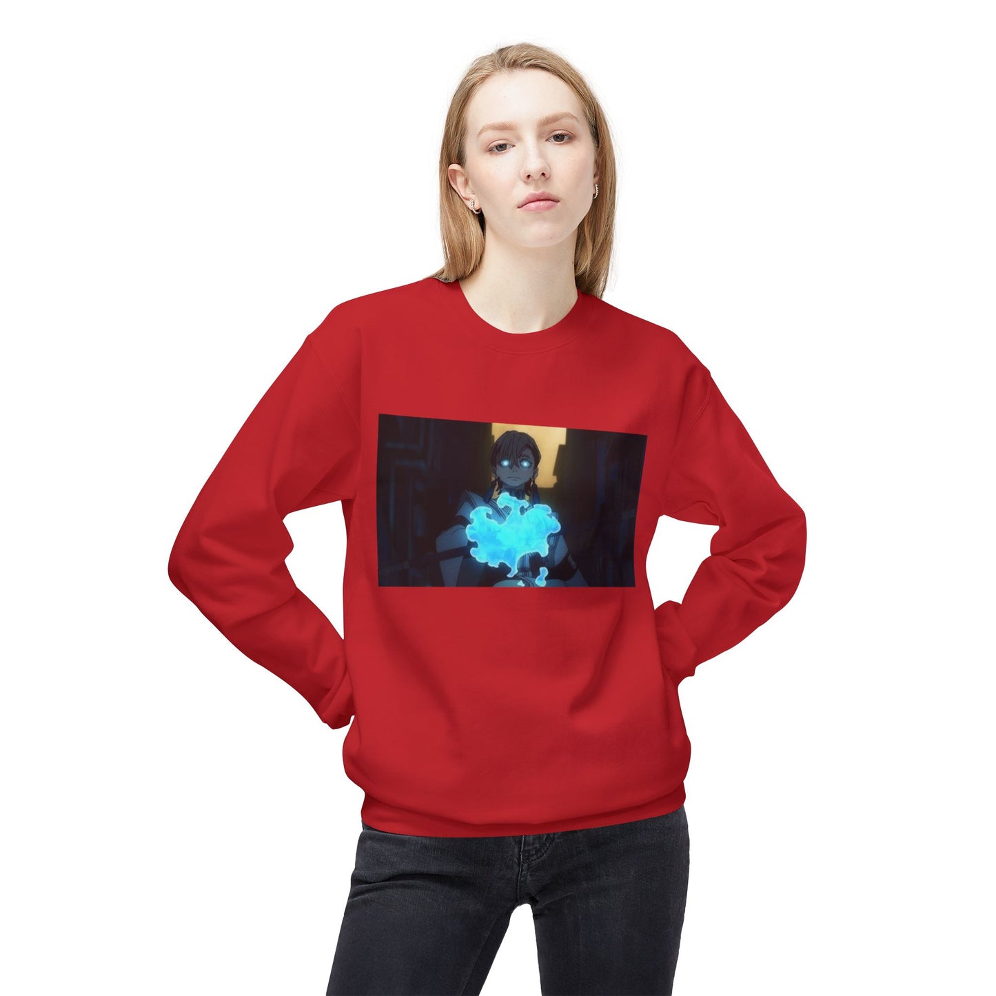 Gachiakuta Anime Zanka Nijiku Red Sweatshirt