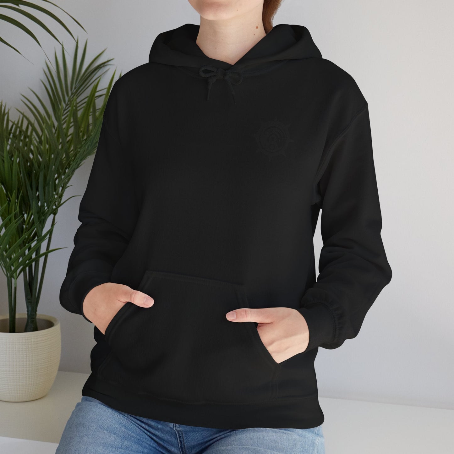 Gachiakuta Cleaners Symbol Hoodie Black