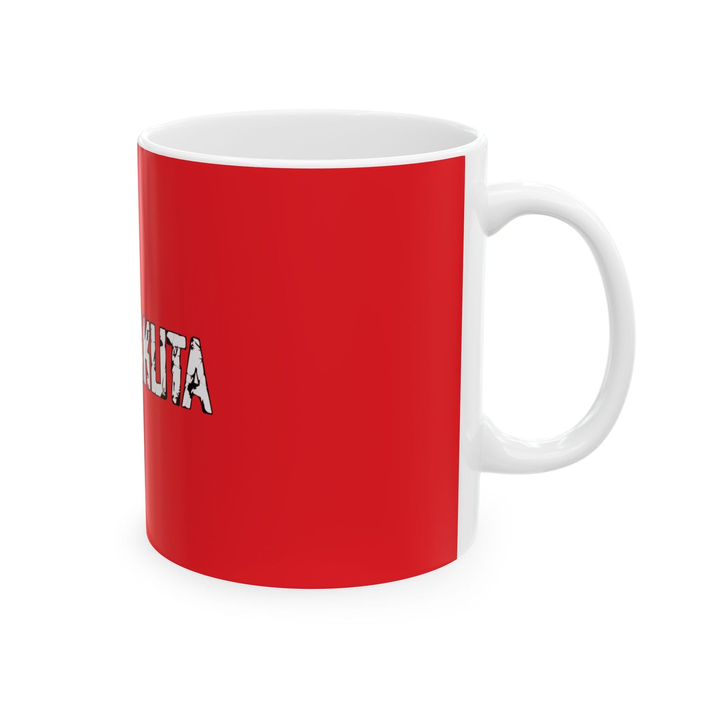 Gachiakuta Anime Logo Red Mug
