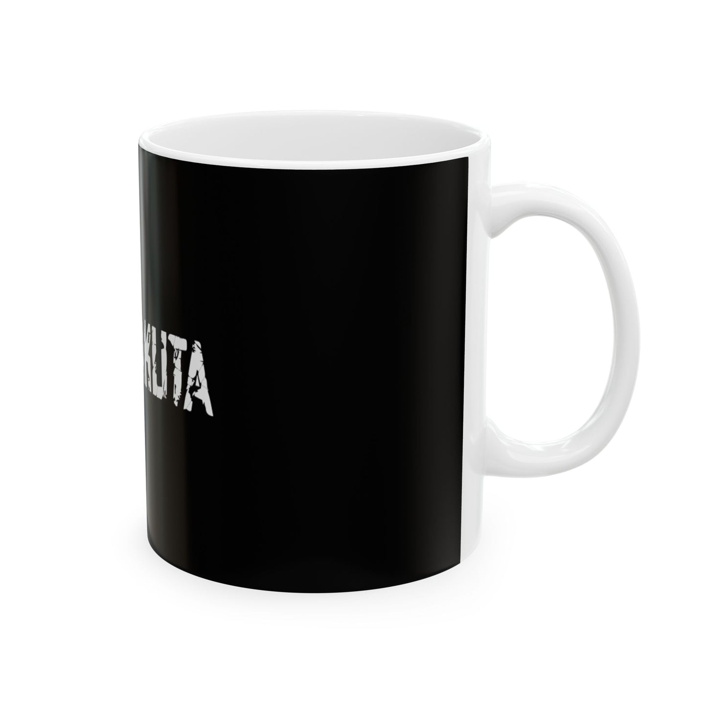 Gachiakuta Anime Logo Black Mug
