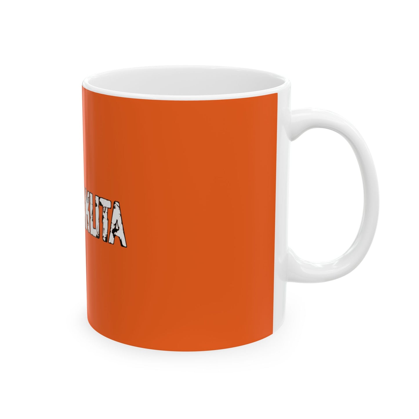 Gachiakuta Anime Logo Orange Mug