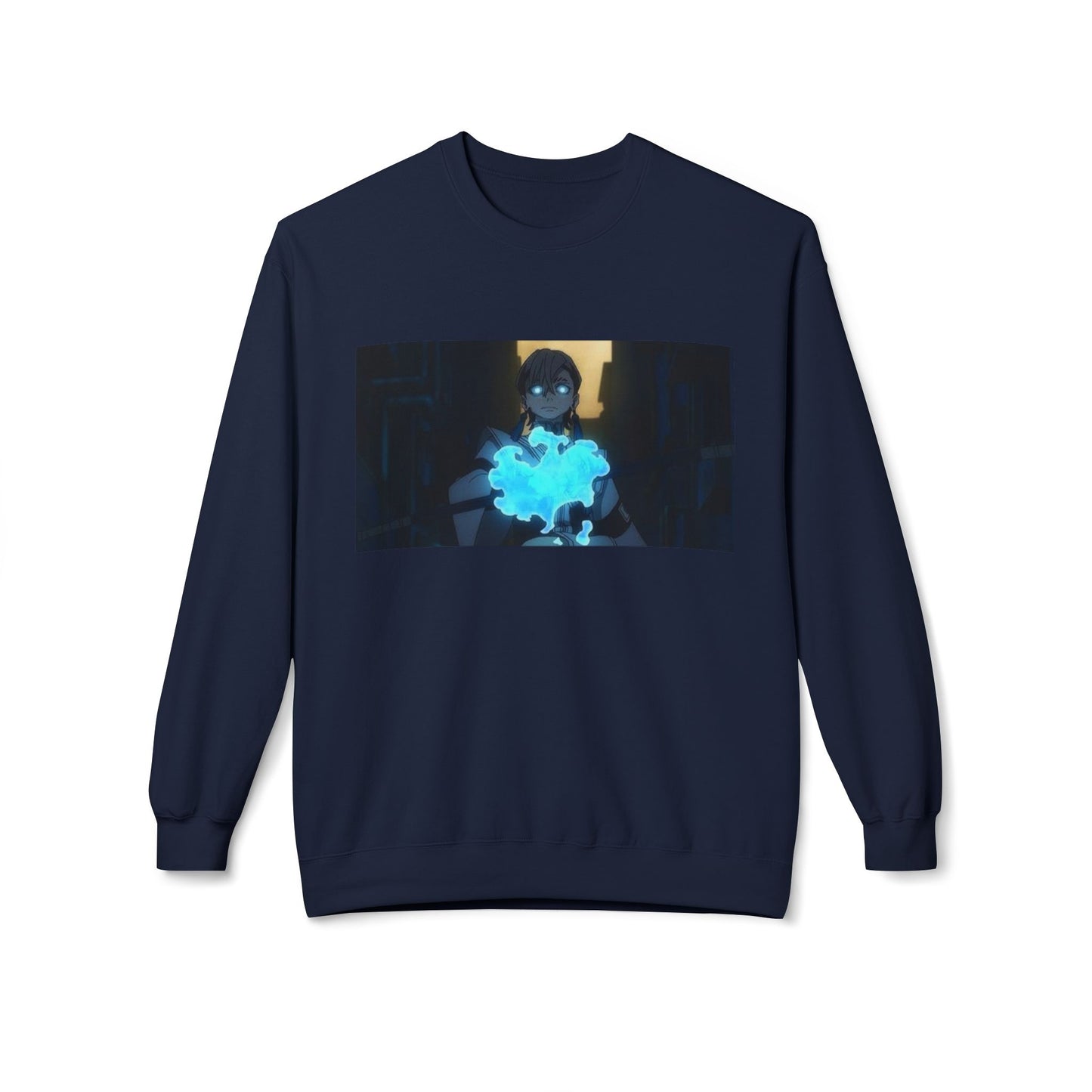 Gachiakuta Anime Zanka Nijiku Navy Blue Sweatshirt