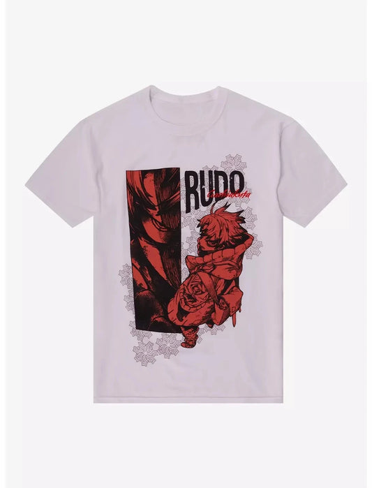 Gachiakuta Rudo Rose White T-Shirt – Manga Panel