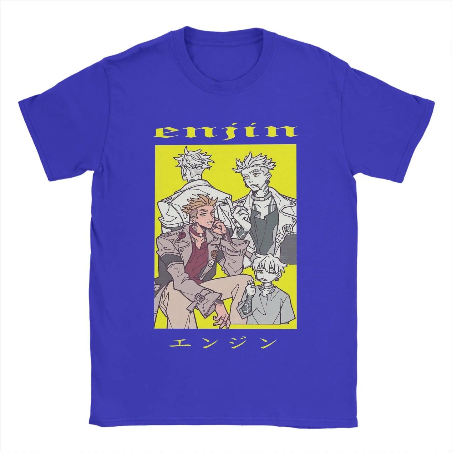Gachiakuta Enjin Blue T-Shirt