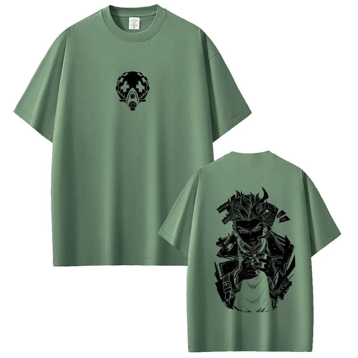 Gachiakuta Enjin Team Akuta Green T-Shirt