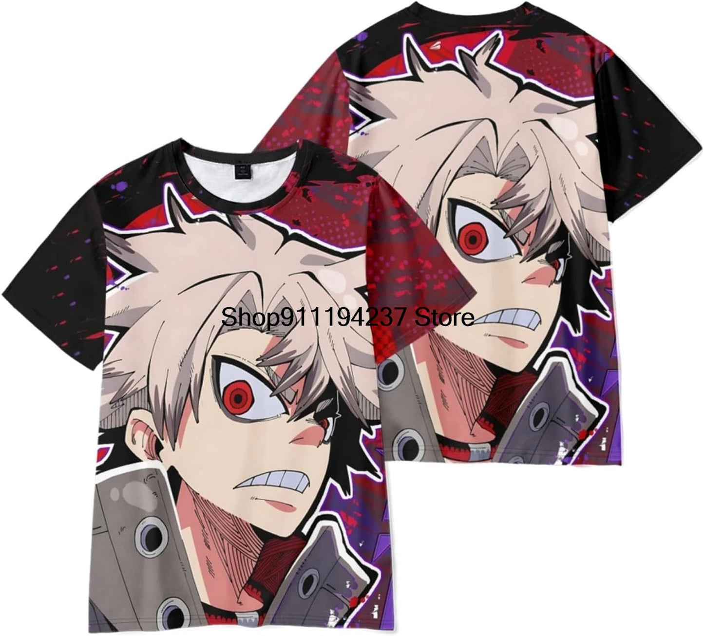 Gachiakuta Rudo Intense Face Graphic T-Shirt