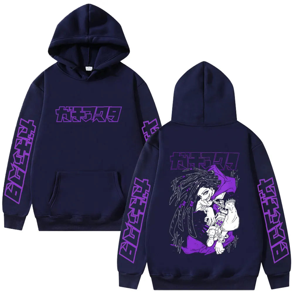 Anime Gachiakuta Jabber Wonger Navy Blue Hoodie