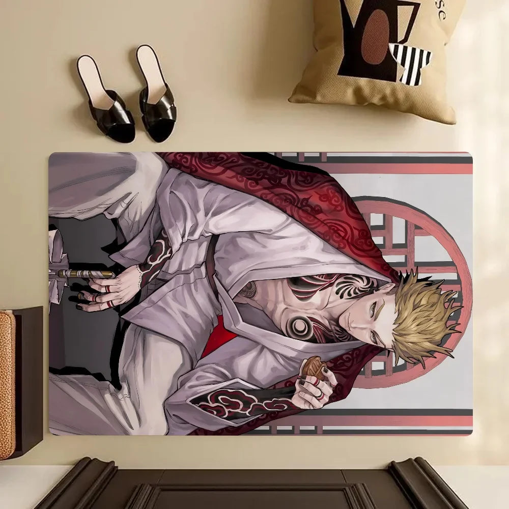 Gachiakuta Enjin Decorative Floor Mat