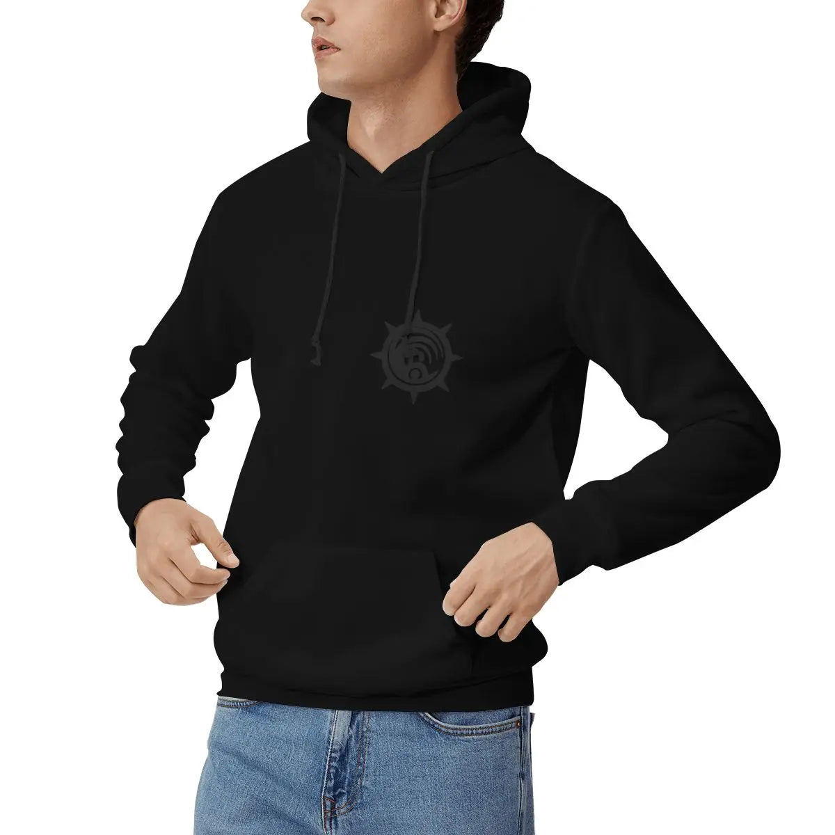 Gachiakuta Cleaners Symbol Hoodie Gray