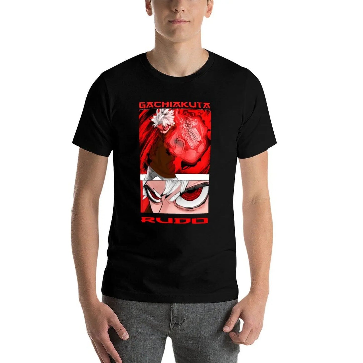 Gachiakuta Rudo Surebrec Black T-Shirt