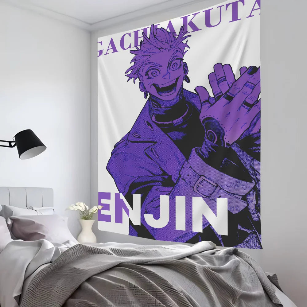 Enjin Gachiakuta Tapestry – Throne Pose