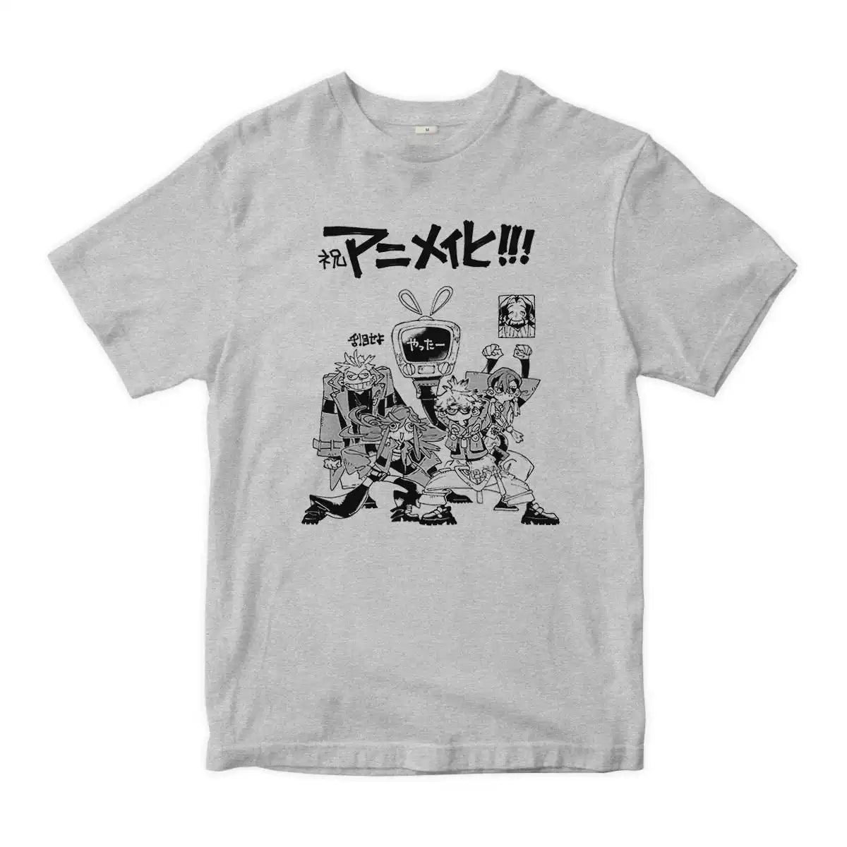 Gachiakuta Anime T-Shirt – Gray Manga Print