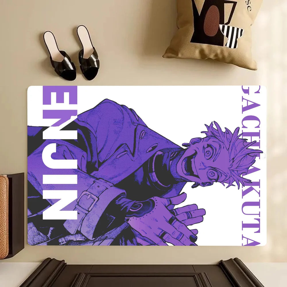 Gachiakuta Enjin Floor Mat – “Violet Maniac”