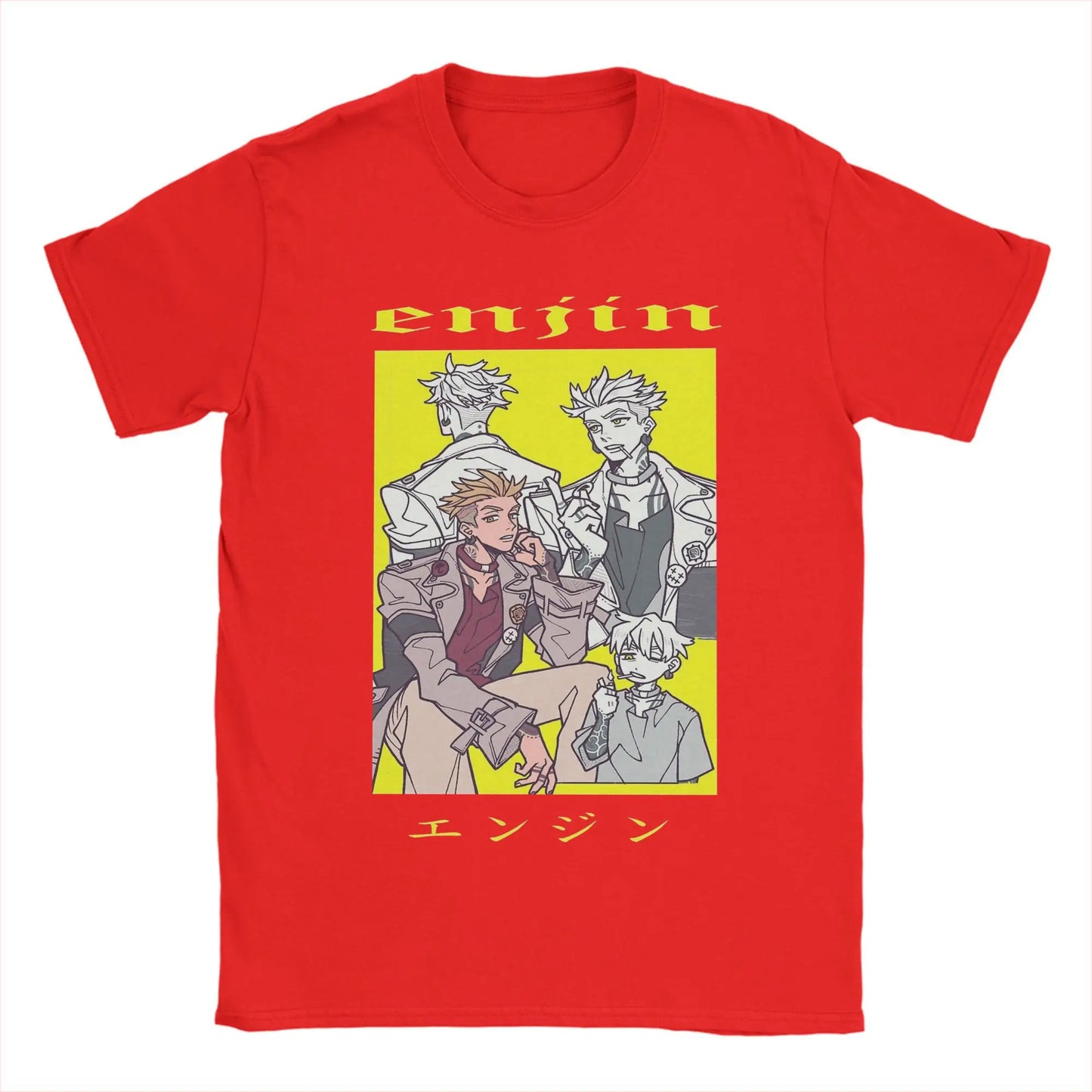 Gachiakuta Enjin Red T-Shirt