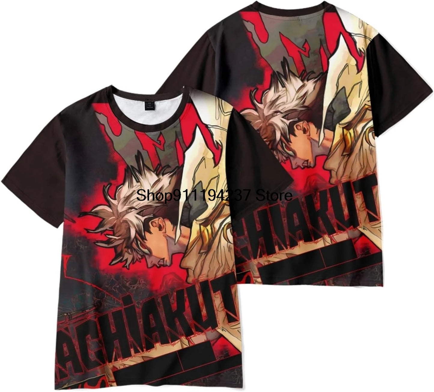 Gachiakuta Rudo T-Shirt – Flame Descent