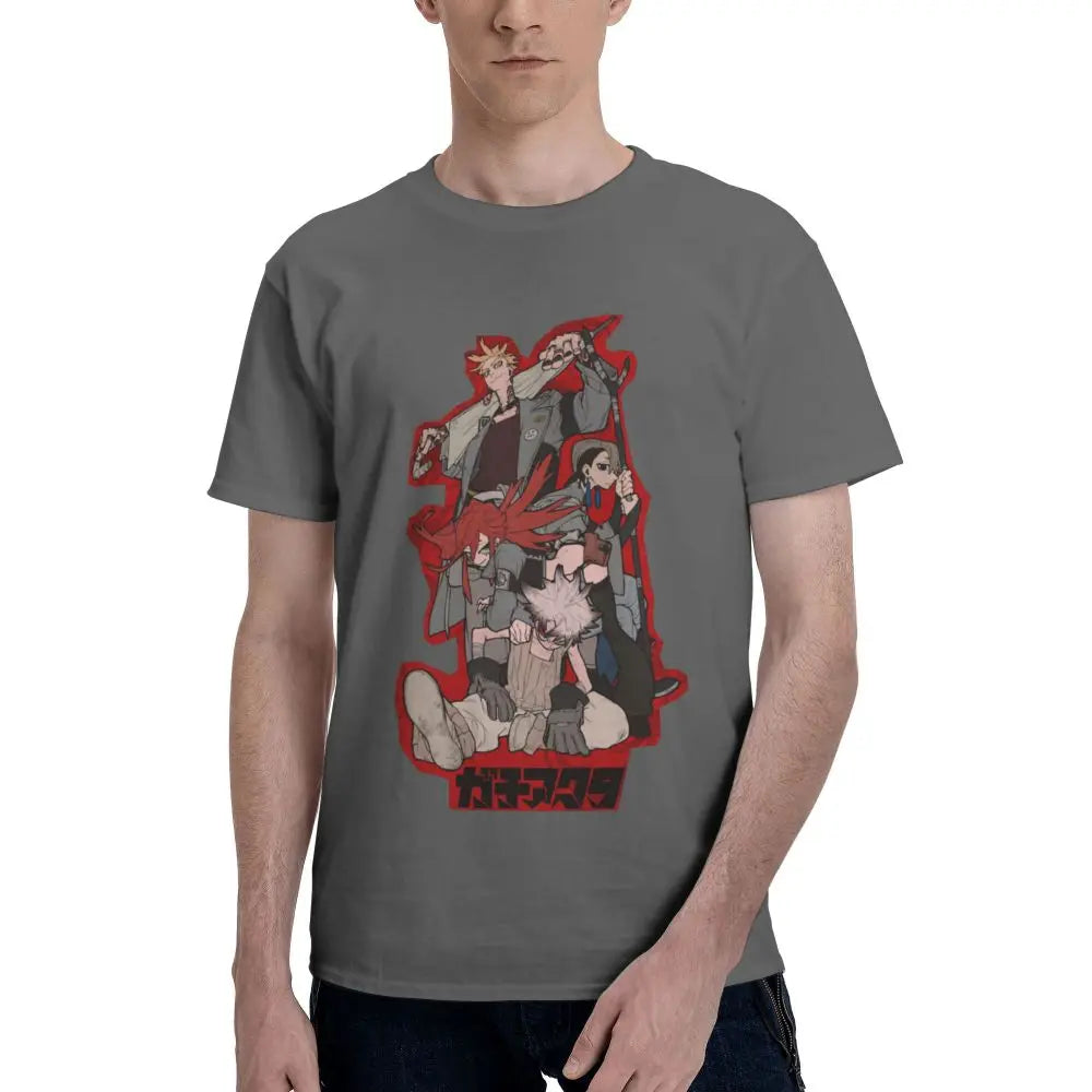 Gachiakuta Dark Grey T-Shirt – Rudo & The Cleaners Team
