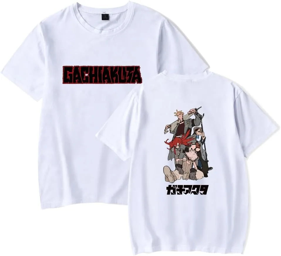 Gachiakuta Anime White T-Shirt Team Cleaners