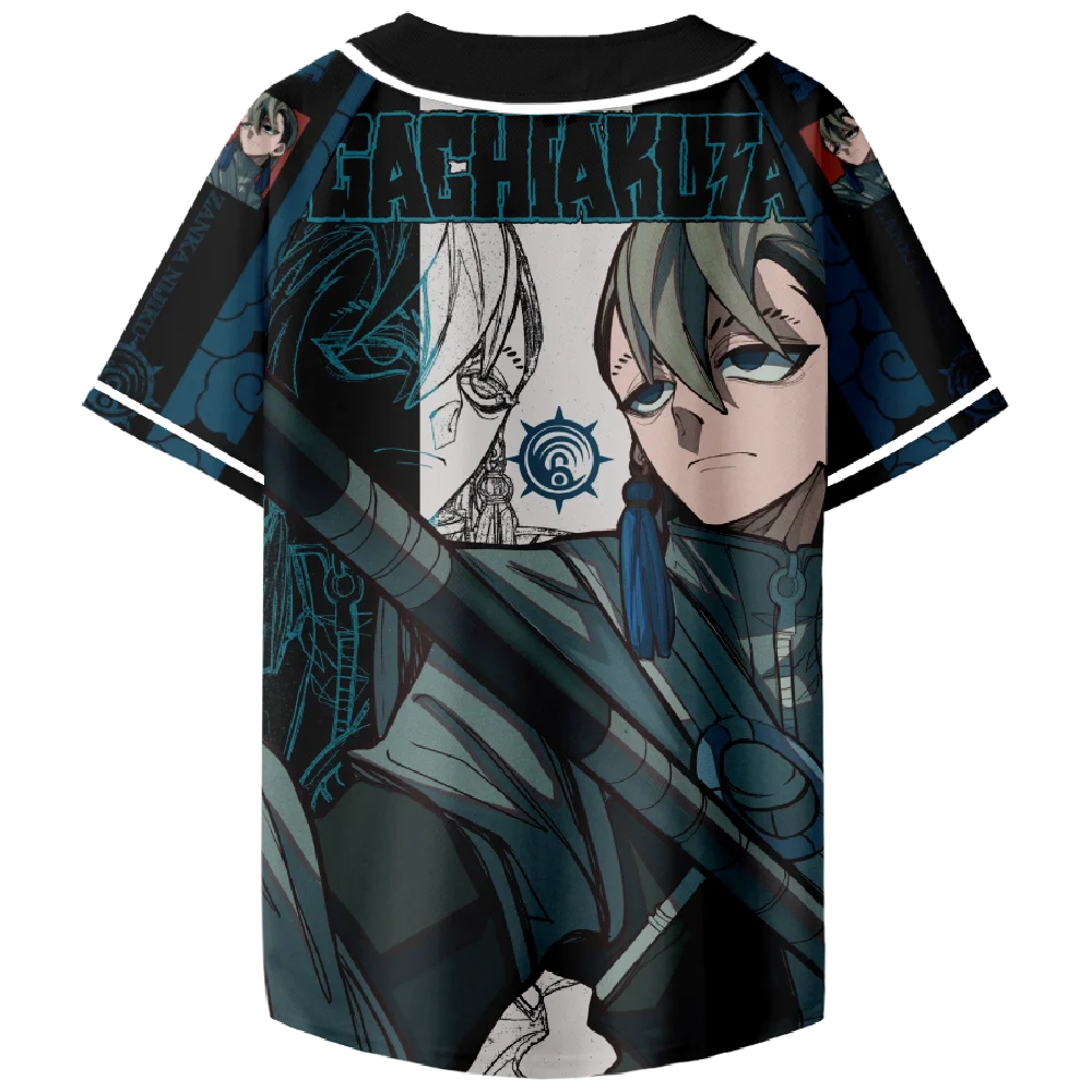 Gachiakuta Zanka Nijiku Baseball Jersey – Blue Collector’s Edition