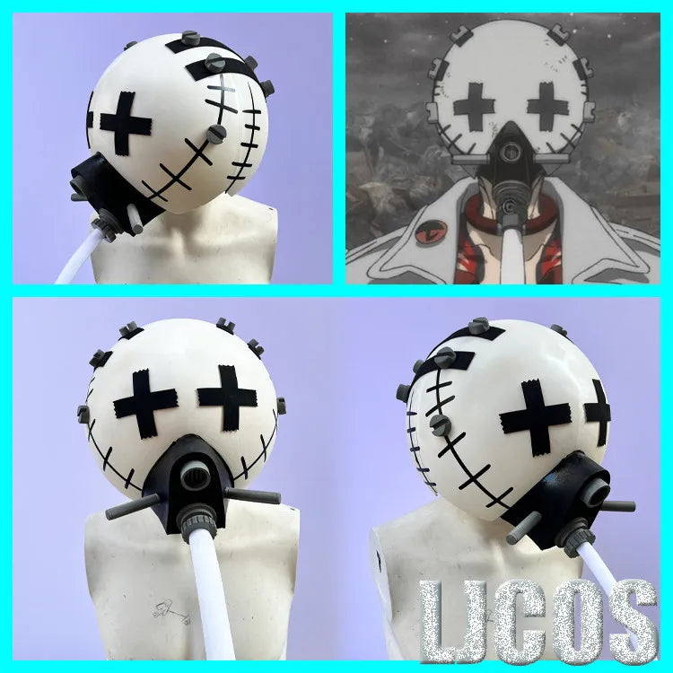 Gachiakuta Enjin Helmet Cosplay Mask