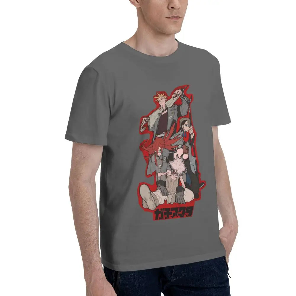 Gachiakuta Dark Grey T-Shirt – Rudo & The Cleaners Team