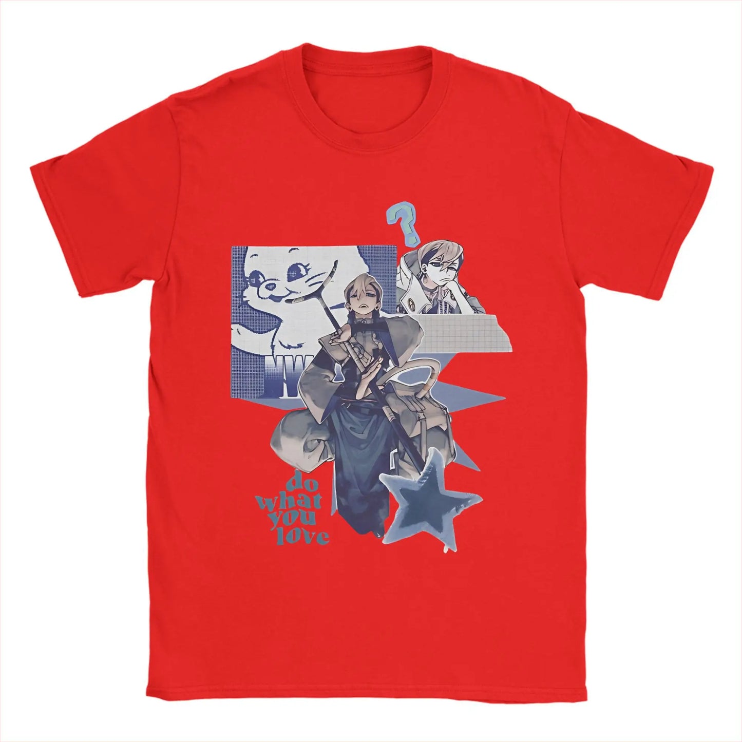 Gachiakuta Zanka Nijik Anime T Shirt Red