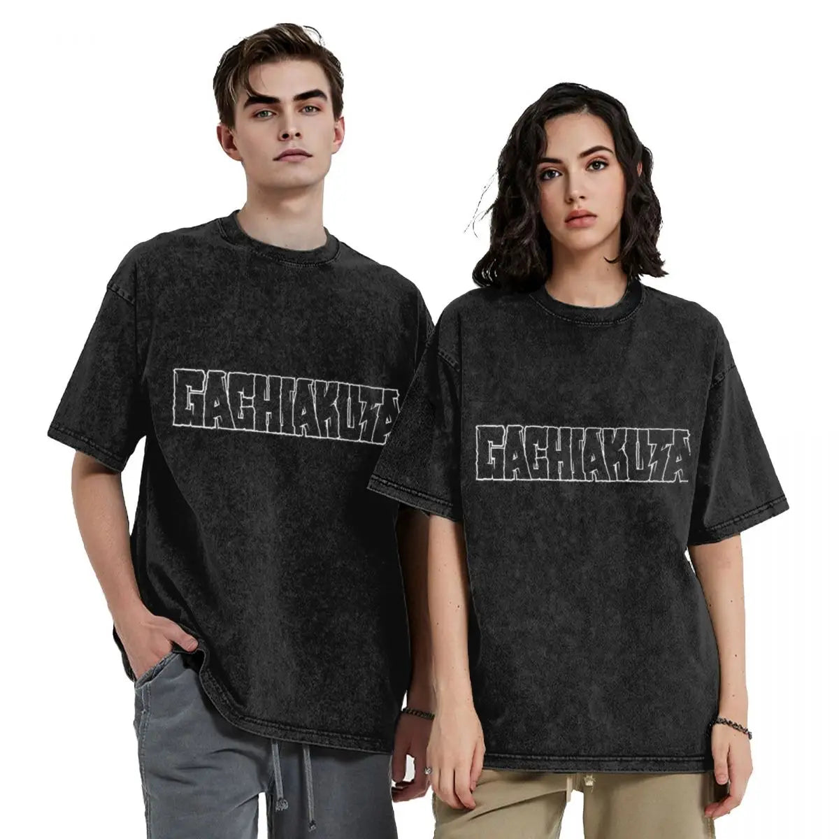 Gachiakuta Vintage Logo Black T-Shirt
