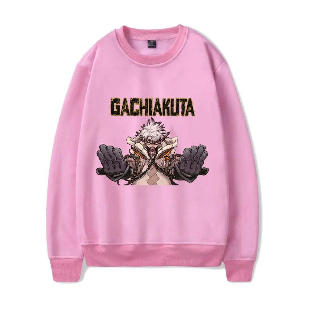 Gachiakuta Rudo Surebrec Sweatshirt Pink