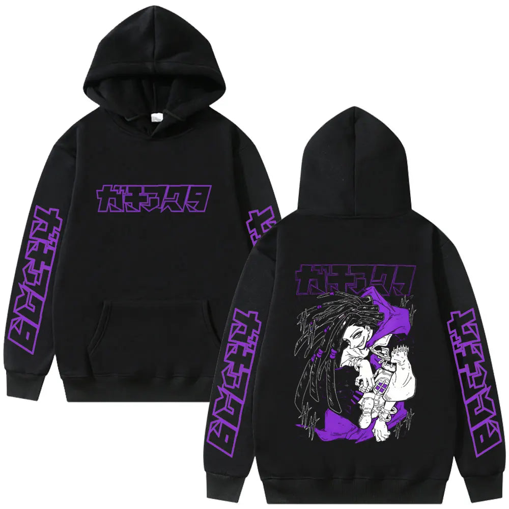 Anime Gachiakuta Jabber Wonger Black Hoodie
