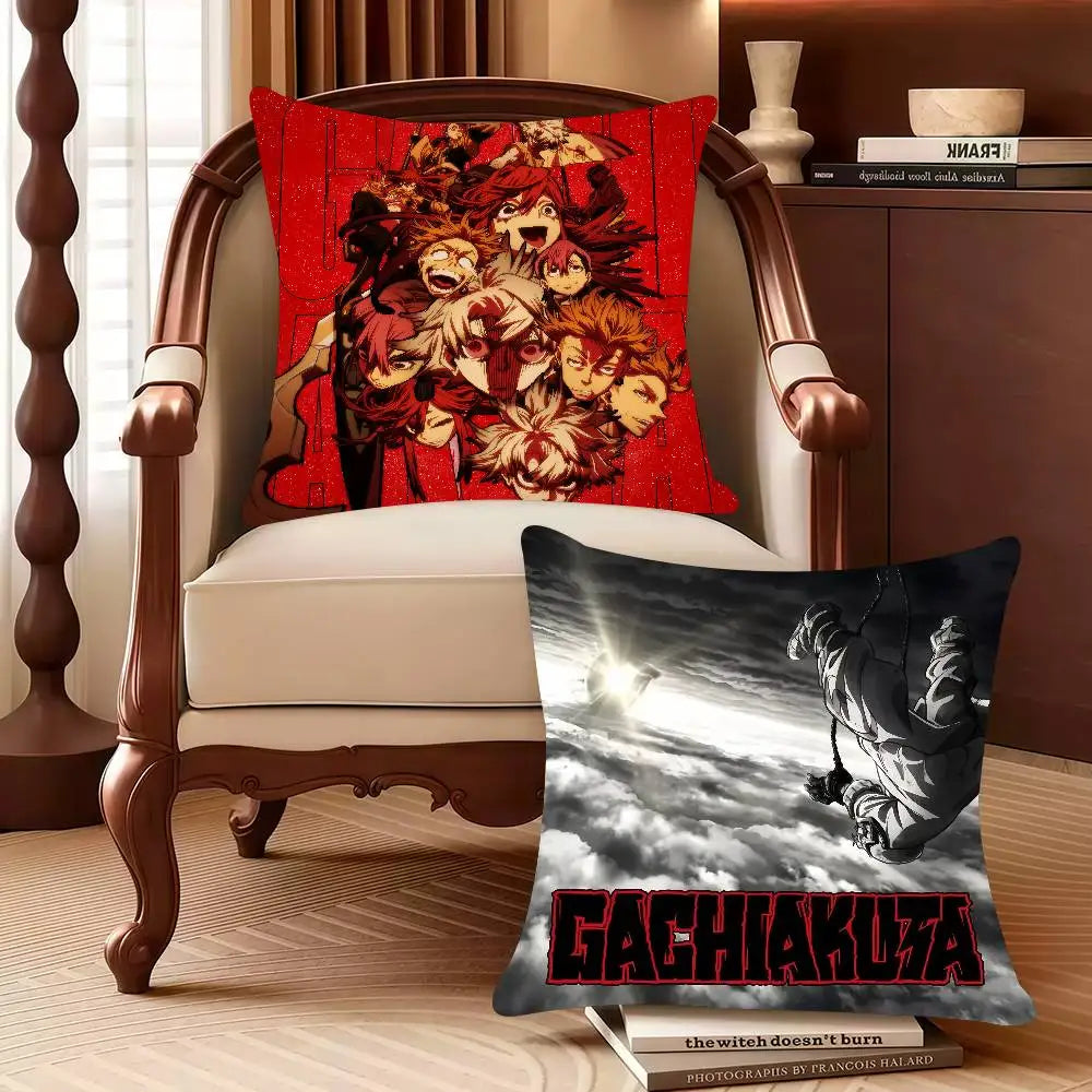 Gachiakuta Rudo Surebrec Team Throw Pillow