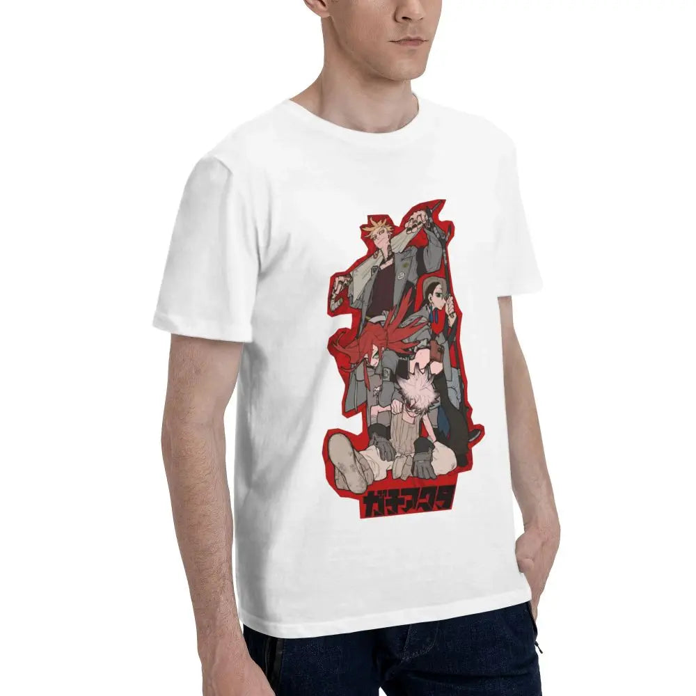 Gachiakuta White T-Shirt – Rudo & The Cleaners Team