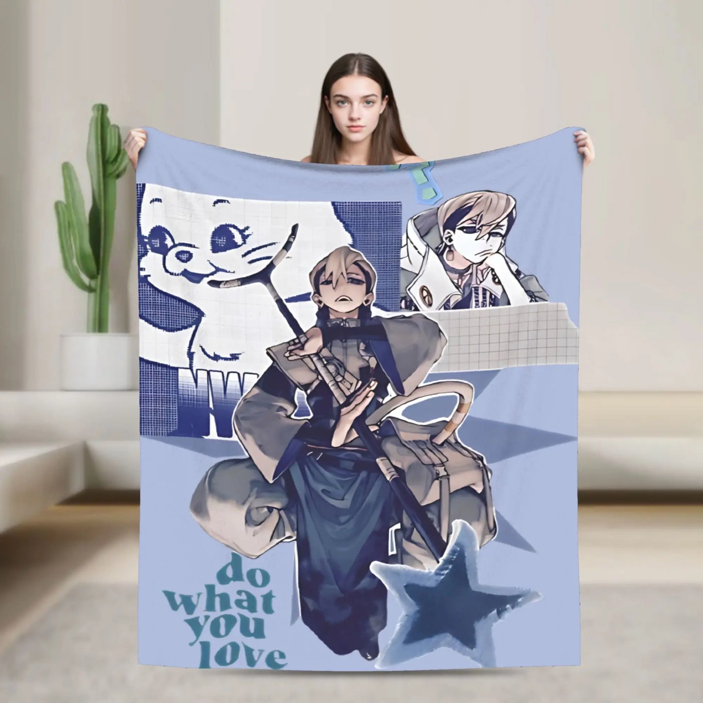 Zanka Nijiku Gachiakuta Anime Blanket