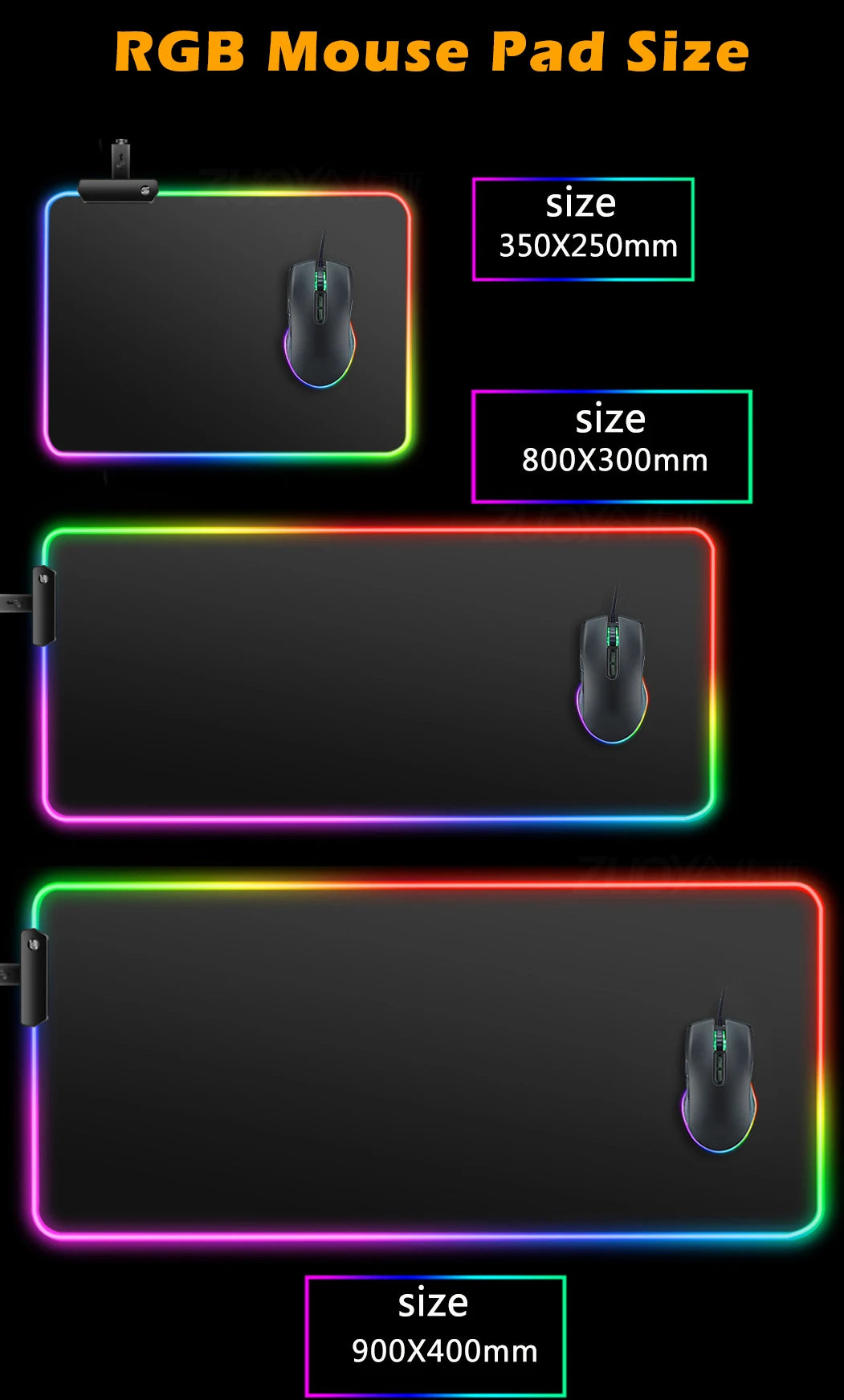 Gachiakuta RGB Gaming Mouse Pad Amo Empool