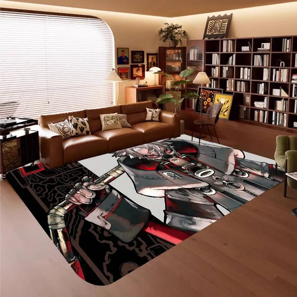 Gachiakuta Anime Rudo Warrior Rug