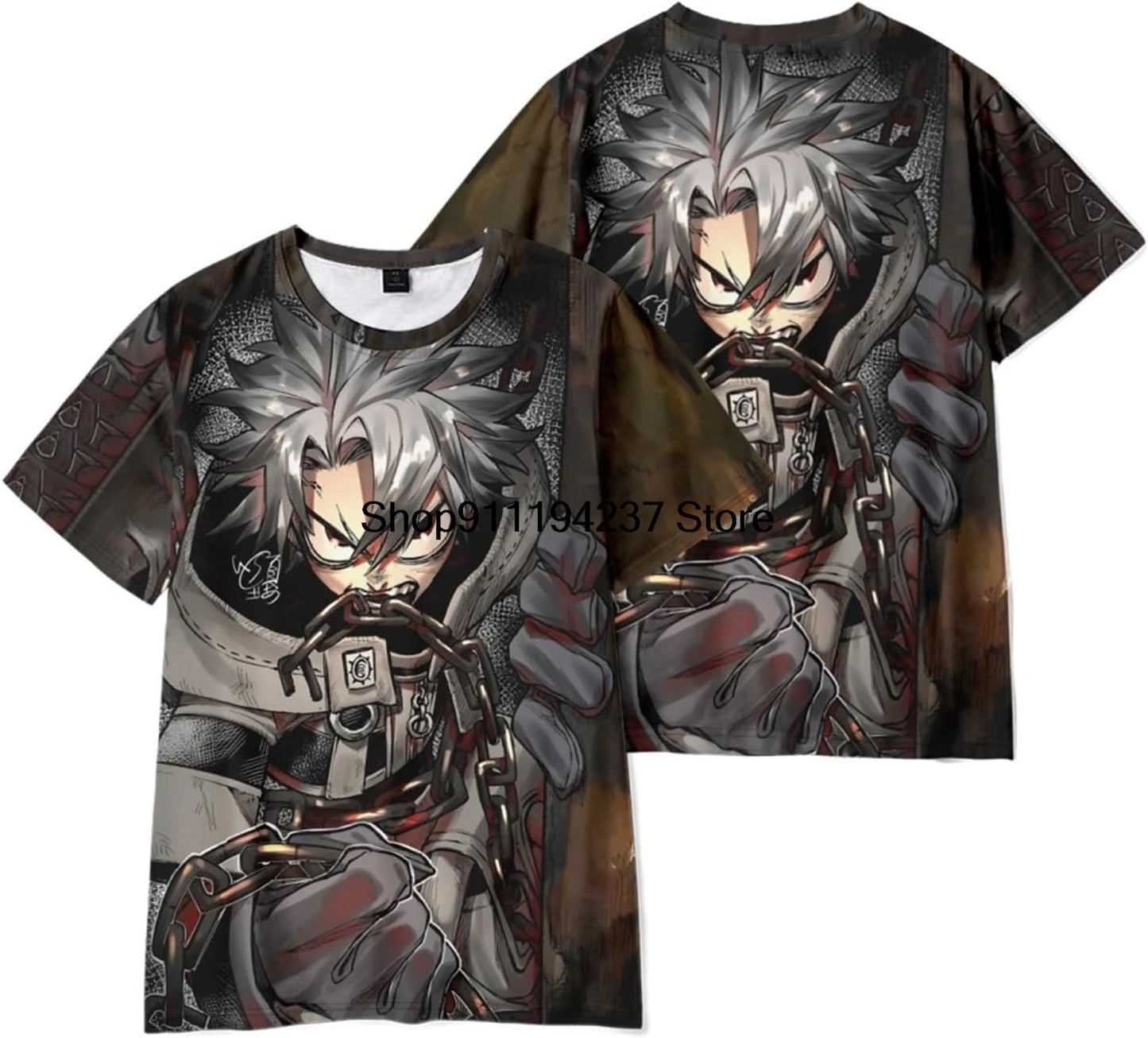 Gachiakuta Rudo Chain Fury T-Shirt