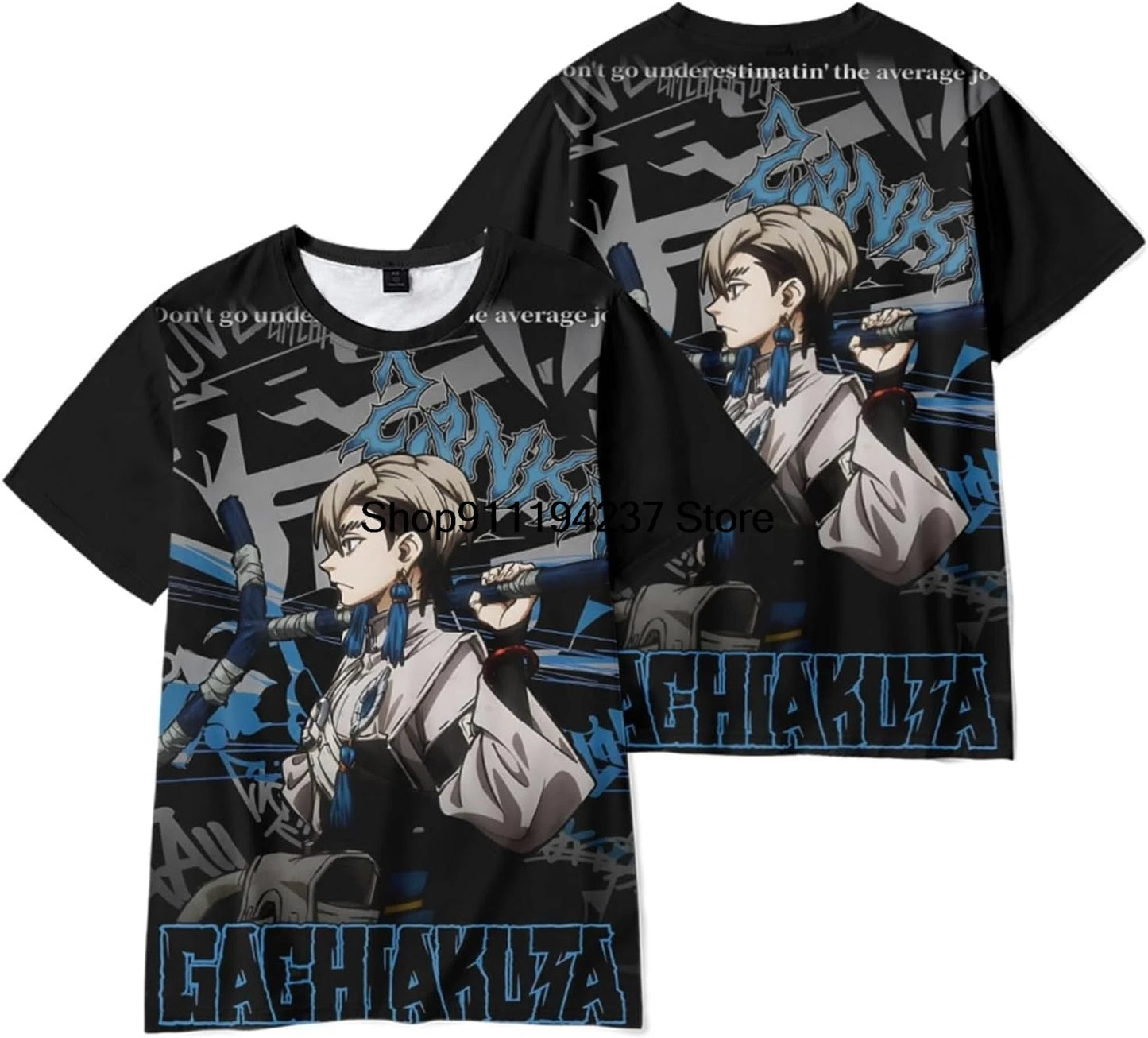 Gachiakuta Anime Zanka Nijiku T-Shirt