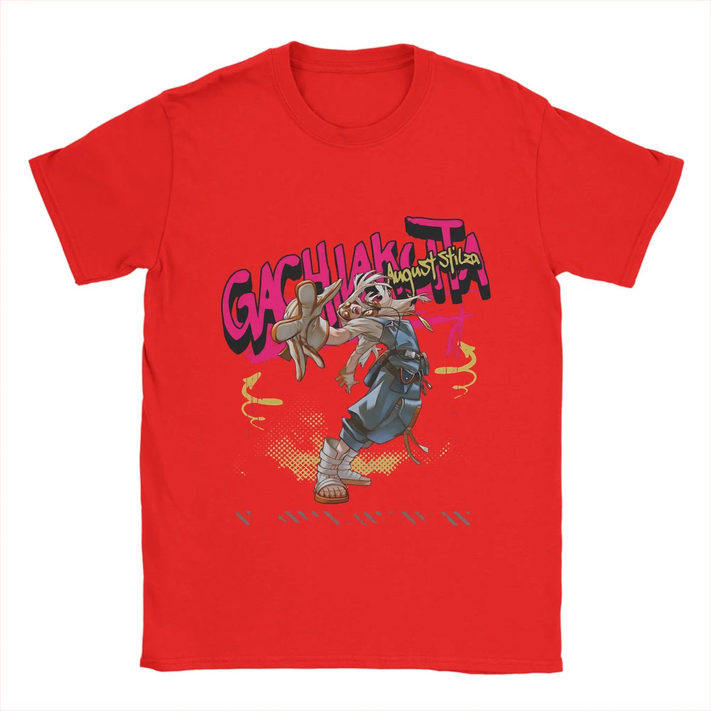 Zanka Nijiku Gachiakuta Red T-Shirt