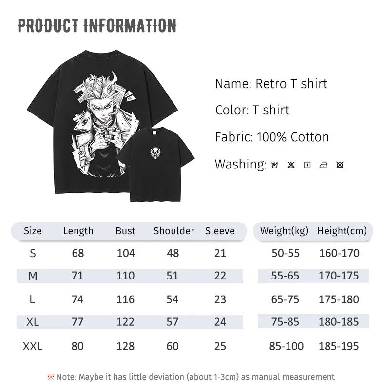 Gachiakuta Anime Jabber Wonger White T-Shirt