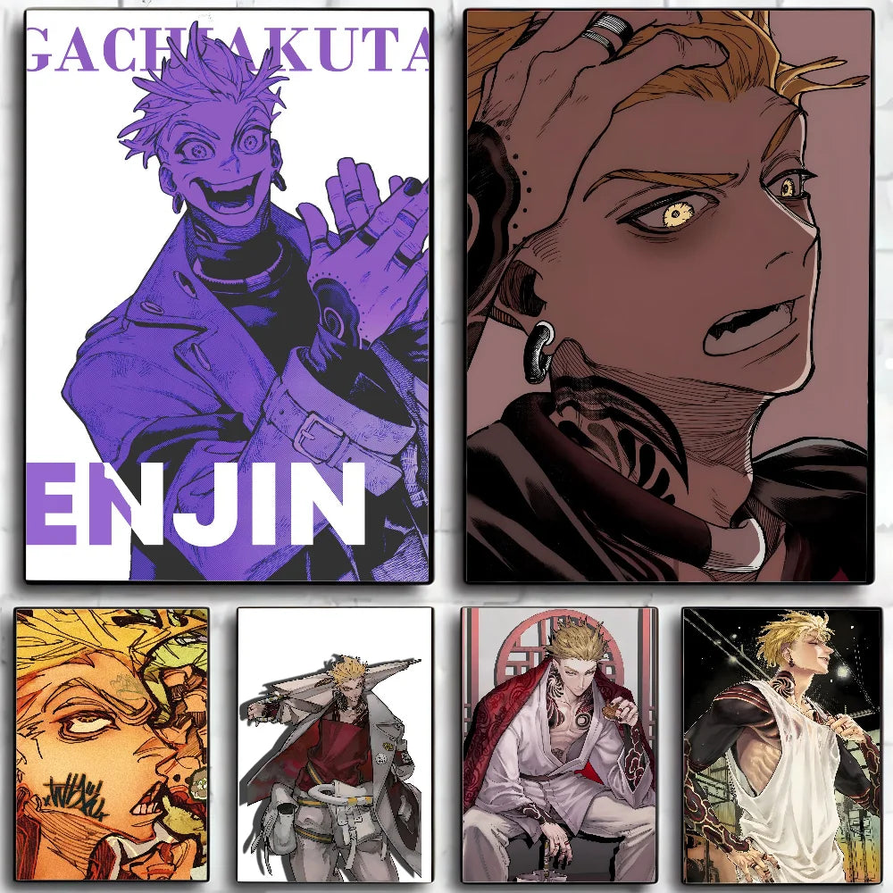 Enjin Gachiakuta Poster – Psycho Purple