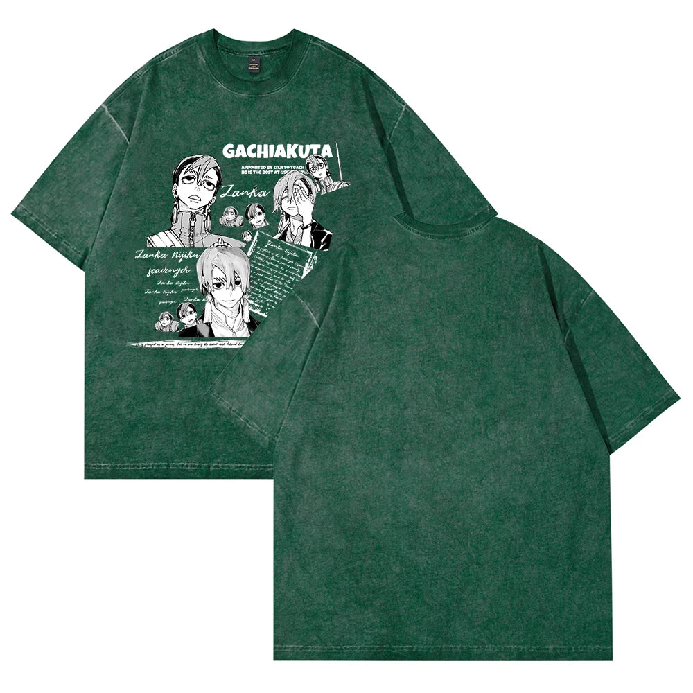 Gachiakuta T-Shirt Green – Zanka Manga Panel