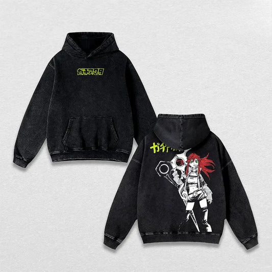 Gachiakuta Riyo Reaper Jinki Limited Edition Black Hoodie
