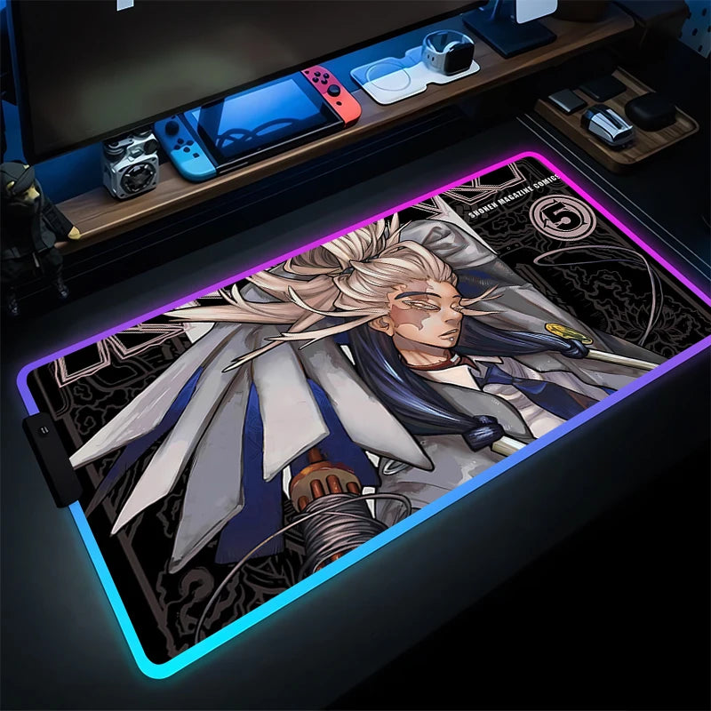 Gachiakuta RGB Mouse Pad Tamsy Caines