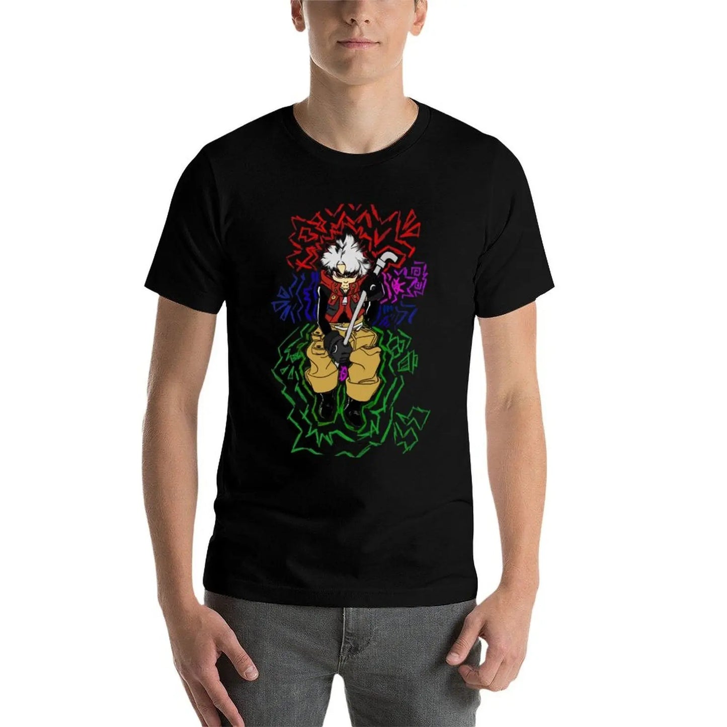 Rudo Surebrec Black T-Shirt Gachiakuta