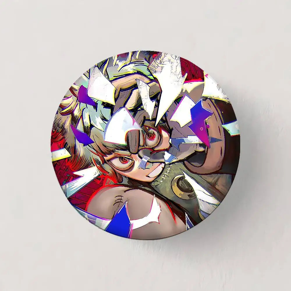 Gachiakuta Rudo Button Pin – Explosive Anime