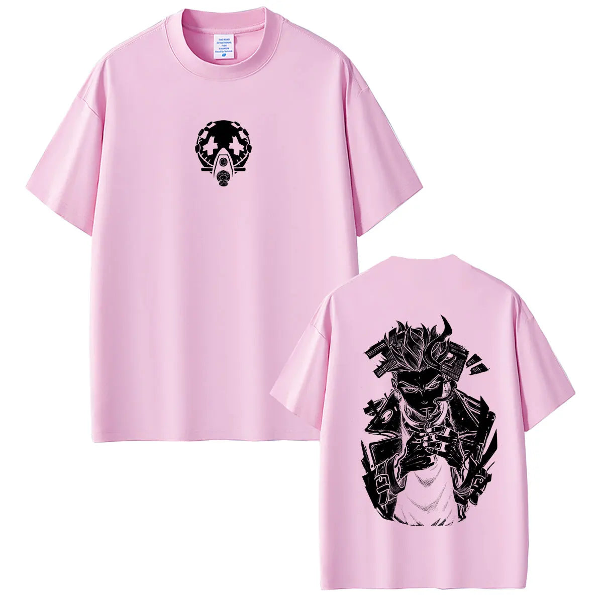 Gachiakuta Enjin Team Akuta Pink T-Shirt