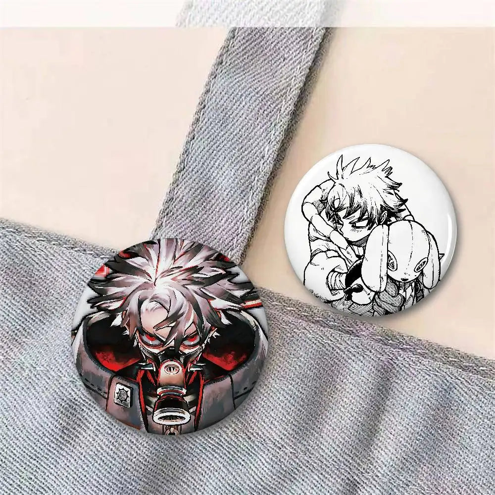 Gachiakuta Jabber Wonger Button Pin – Sinister