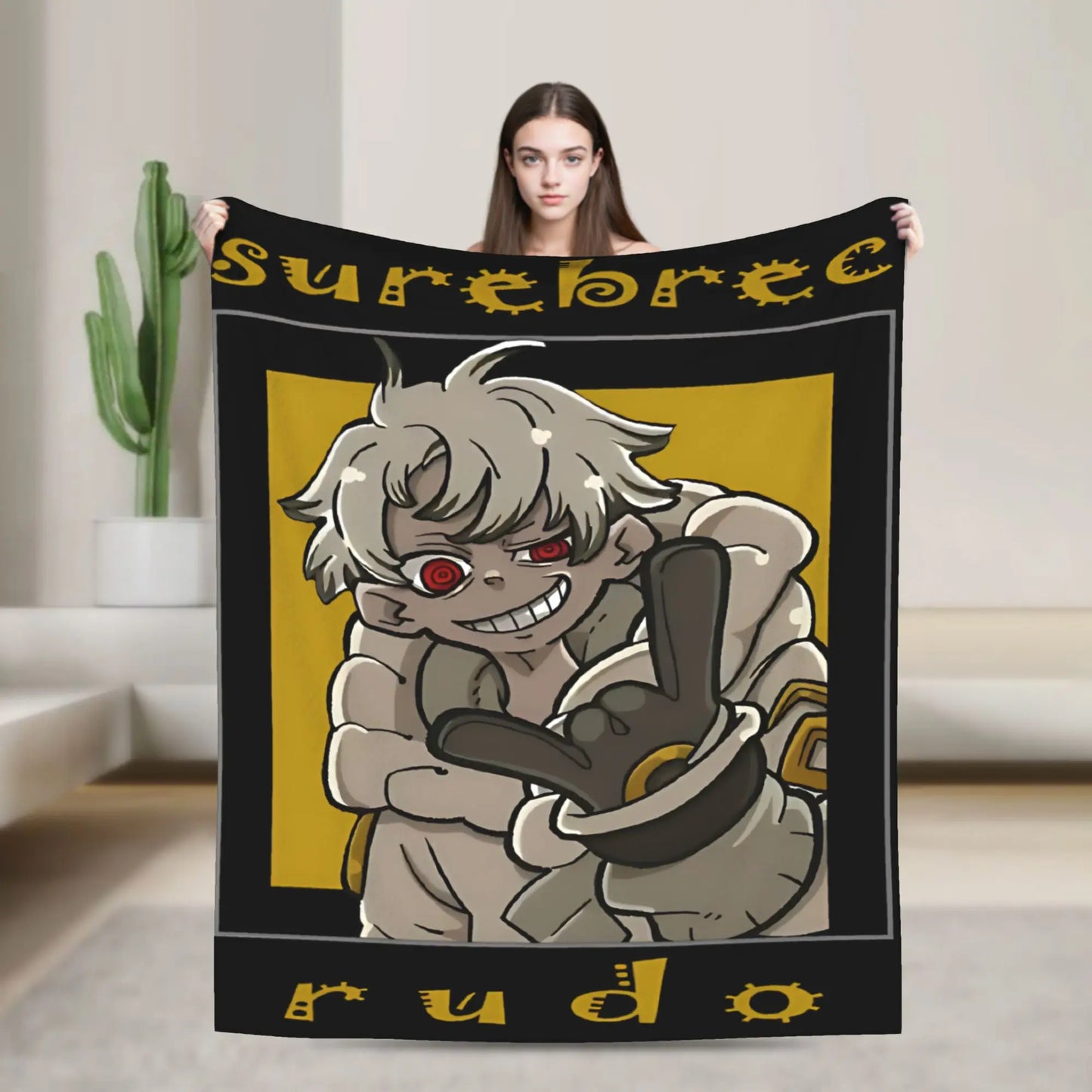 Rudo Surebrec Gachiakuta Anime Blanket