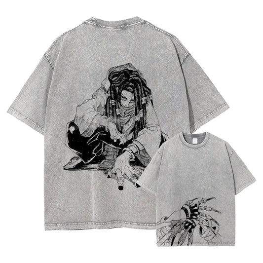 Gachiakuta Anime Jabber Wonger Gray T-Shirt